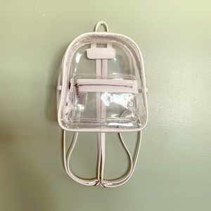 H&M CLEAR FESTIVAL BACKPACK